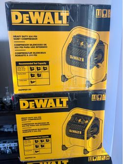 FS/FT DEWALT QUIET COMPRESSOR