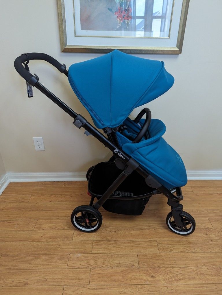 Diono Excurze Stroller With Foot Muff and Car Seat Adapters