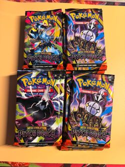 24 pokemon pitch black booster packs