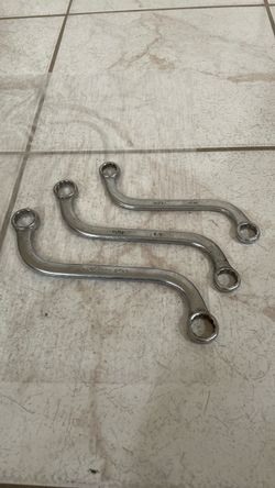 S-Curve Double Box End Wrenches Set of 2