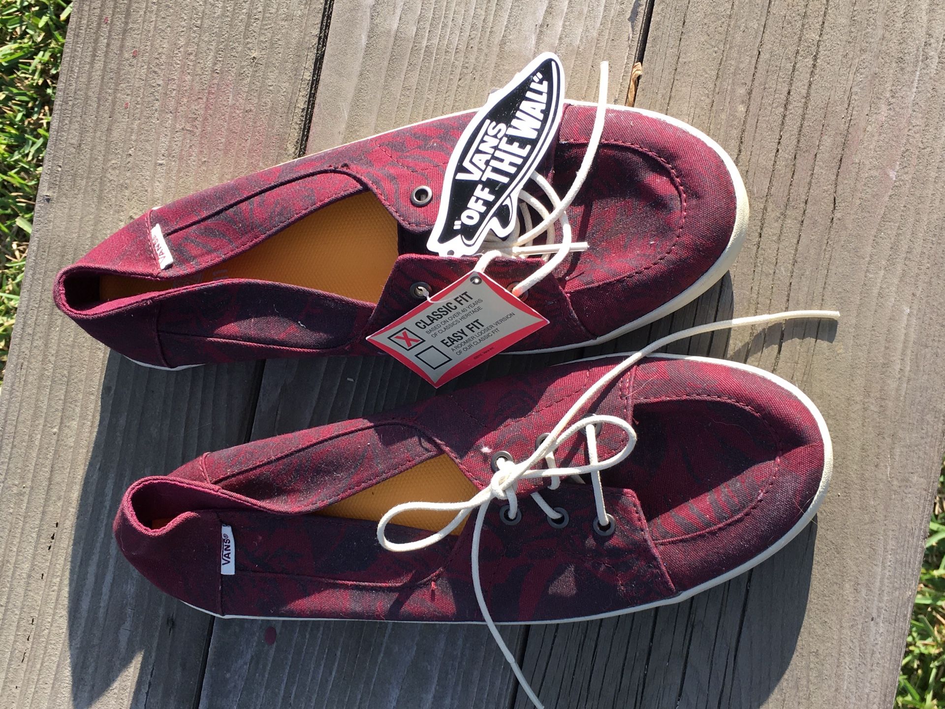 Vans slip ons size 11 brand new