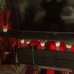 Tv Stand With LED Lights 