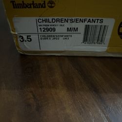 Timberlands Kids Size 3.5