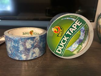 "Star Galaxy" duck tape 2 rolls unopened