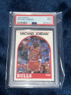 1989 NBA Hoops Michael Jordan #200 PSA 9 Mint