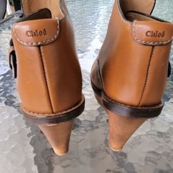 CHLOE Wooden platform Wedges
