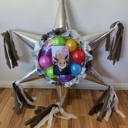 Pokemon Evee Star With Balls Pinata 