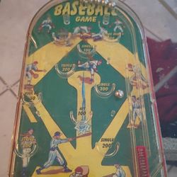 Vintage Baseball Toy Game 