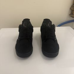 Jordan 4 Black Cat Size Below 