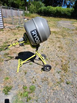 Ryobi Concrete Mixer
