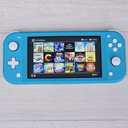 Nintendo Switch Lite with Tons of Games 