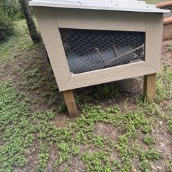 Custom Built Rabbit Hutch