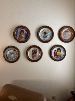 DeGrazia Plates Eleven Total