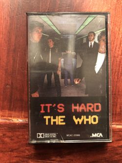 The Who - It’s Hard (cassette)
