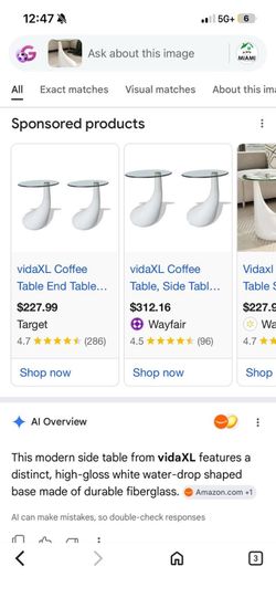 vidaXL Coffee Table