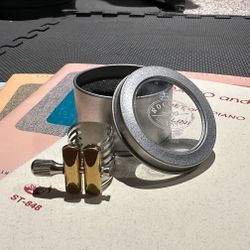 Gold And Silver Clarinet Ligature 