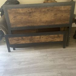 Wood Bed Frame 