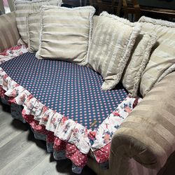 Ashley Furniture sofa set with two couches: