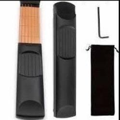 Pocket practice guitar