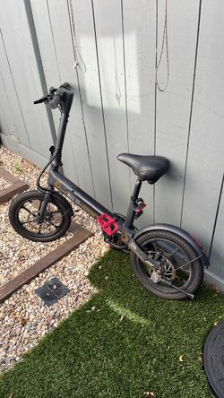 Foldable e-bike with 16” wheels