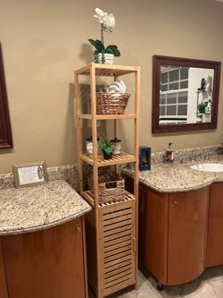 Home cabinet/shelves bamboo