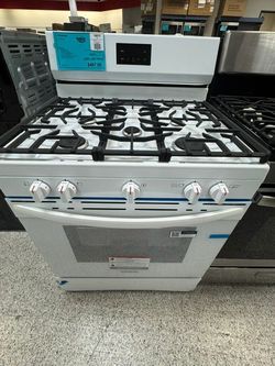 White Frigidaire Gas Stove