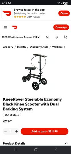 LIKE NEW KNEE ROVER SCOOTER