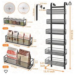 Over the door organizer pantry (٤٩٤٩)رقم ج