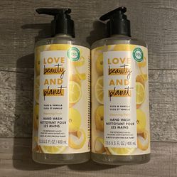 Love Beauty And Planet Blooming Fresh Hand Wash $2.50 Each