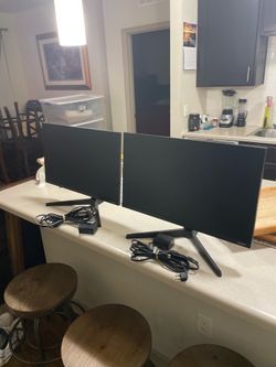2 Count 23” Samsung Computer Monitors