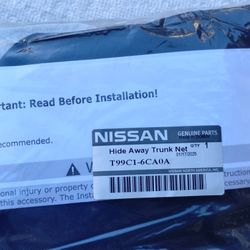 New Cargo Net - Nissan Altima Hideaway Trunk Cargo Net (Part#: T99C1-6CA0A) OEM