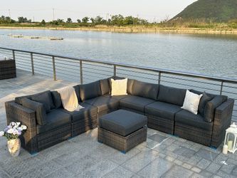 New In Box Patio Furniture Set 6”cushions Deep Seating (We Deliver)