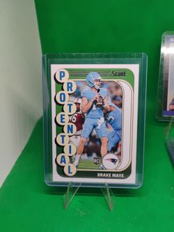 Drake Maye Score Rookie Card RC