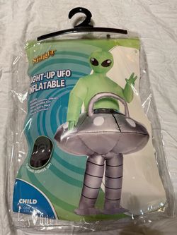 Spirit Light-Up UFO Inflatable Child Costume