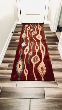 2 Abstract Patterned Runners