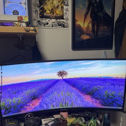 Viotek 32 inch curved monitor, 144fps