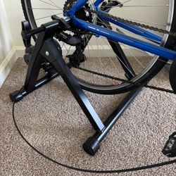 Steel Bike Trainer Stand w/ 8 Levels of Resistance (bike not included)