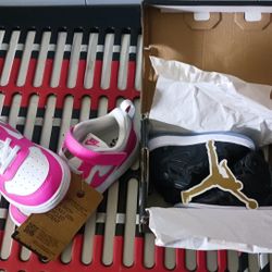 Jordan 1'd And Nike Dunk Lows