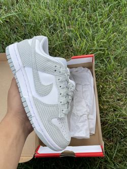 Nike Dunk Low Grey Corduroy Size 4y/5.5W