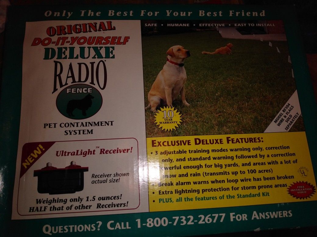 Price Drop on...Radio dog fence