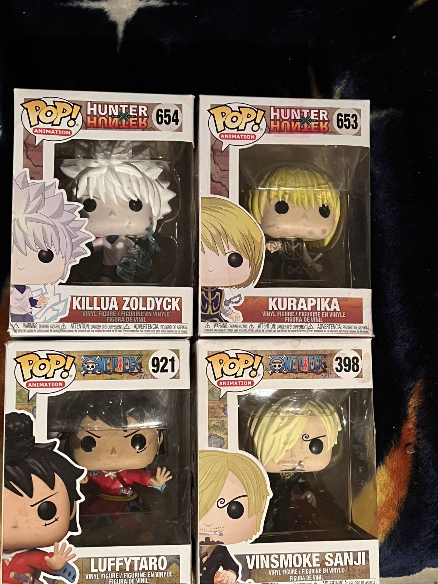 Funko Pop Hxh And One Piece