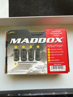Maddox Universal Locking Lug Nut Removal Set