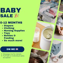 BABY BLOWOUT SALE 🎉