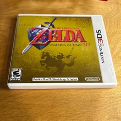 Nintendo 3DS - Zelda Ocarina Of Time