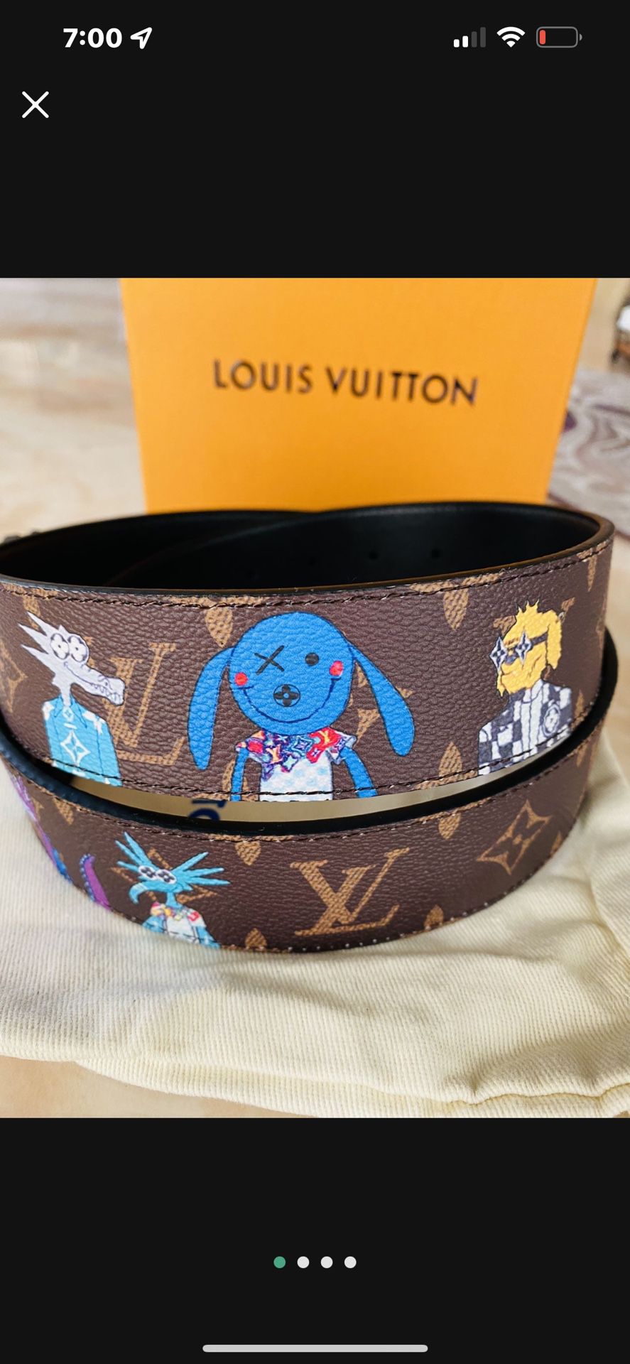 Louis Vuitton, LV, New Mens Belt 32-34 - clothing & accessories - by owner  - apparel sale - craigslist