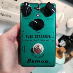 Tube Screamer Demon Guitar Pedal