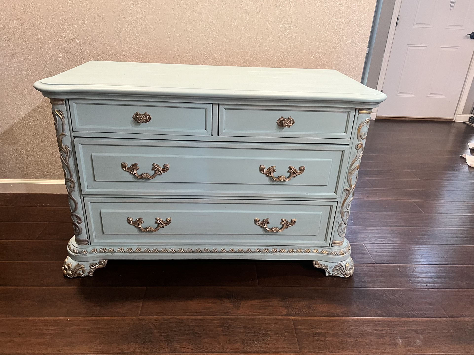 Teal Dresser