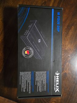 Brand New in Box (NIB) Helix M FOUR DSP – 4-Channel Amplifier with 10-Channel DSP