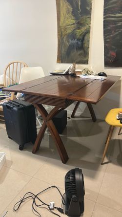 wood table