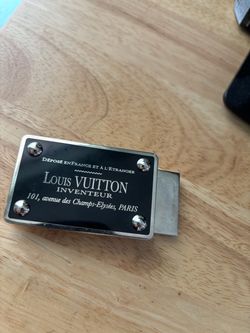 Louis Vuitton Inventeur Belt Buckle